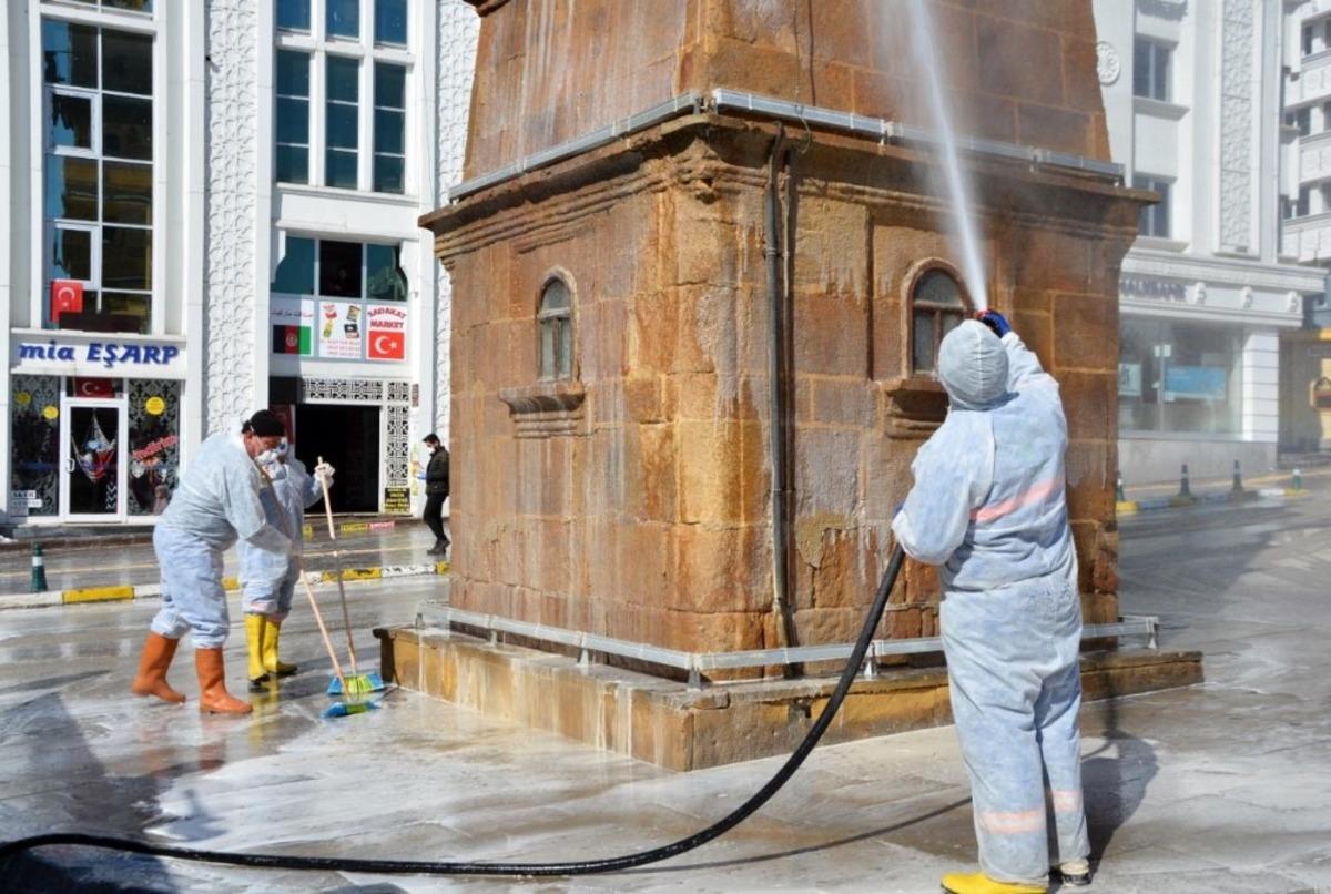 Yozgat Belediyesinden geniş kapsamlı temizlik &ccedil;alışması