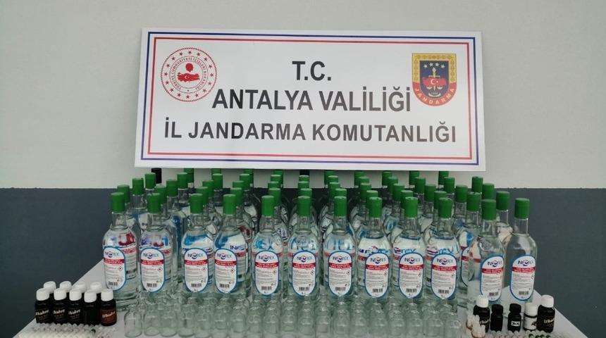 Antalya&rsquo;da sahte i&ccedil;ki operasyonu