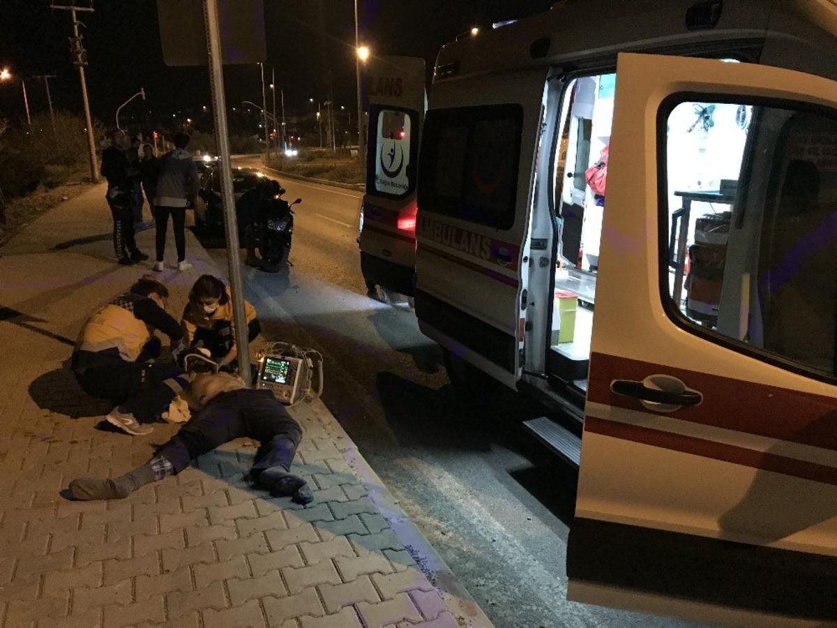 Kuşadası&rsquo;nda trafik kazası; 1 &ouml;l&uuml;