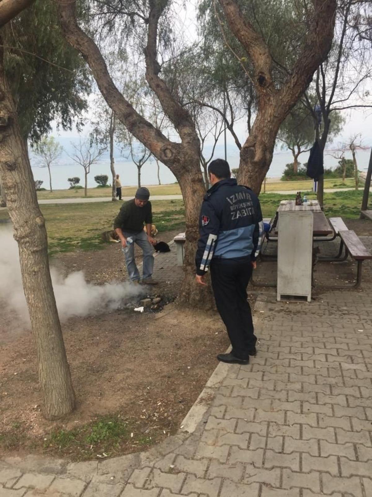 Zabıta mangalcılara g&ouml;z a&ccedil;tırmadı