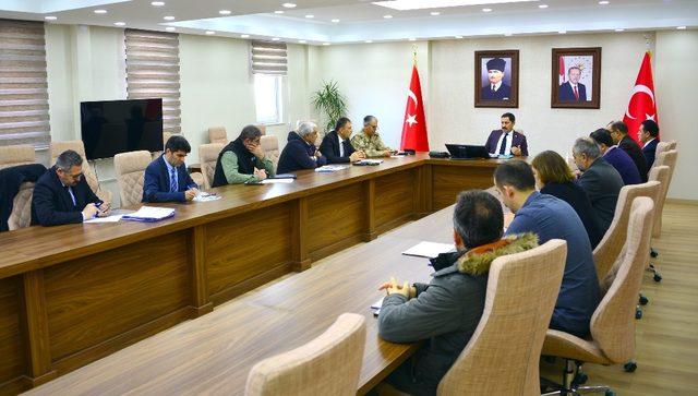 Sosyal Destek Grubu Toplantısı, Ardahan Valisi Mustafa Masatlı başkanlığında yapıldı