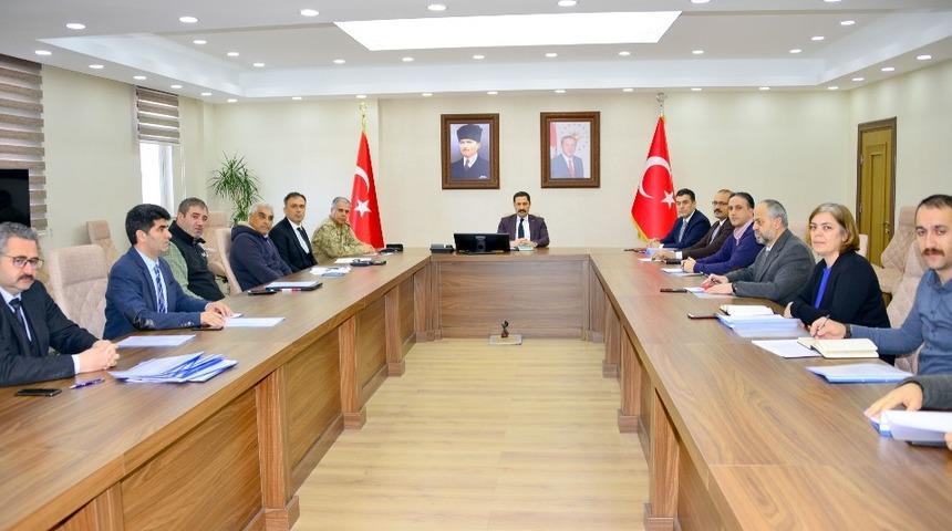 Sosyal Destek Grubu Toplantısı, Ardahan Valisi Mustafa Masatlı başkanlığında yapıldı