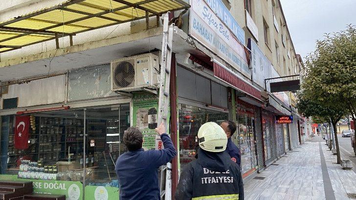 İtfaiye ve mahalle sakinlerinin kedi ile imtihanı G5