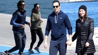 'Evde kal' çağrısına uymayan eski eşler İbrahim Kutluay ve Demet Şener pişti oldu