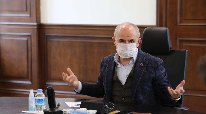 Başkan Akg&uuml;n: &ldquo;Bu vir&uuml;s&uuml;n şakası yok&rdquo;