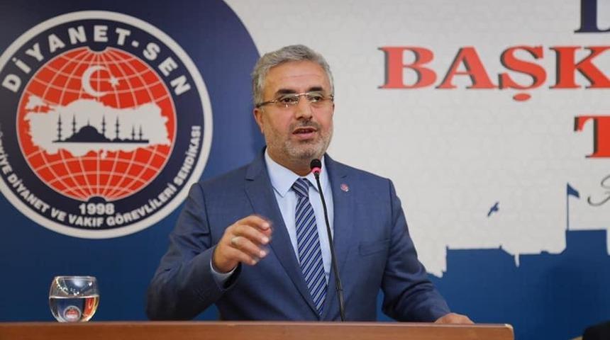 Arvas: &ldquo;Din g&ouml;revlisine dil uzatmak kimsenin haddi değil&rdquo;