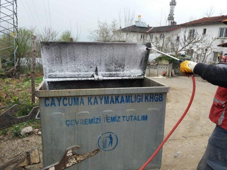 İl Özel İdare tarafından 83 köy dezenfekte ediliyor G1