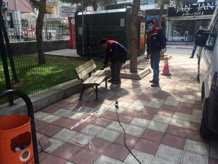Afyonkarahisar’da parklar bulunan banklar toplandı G1