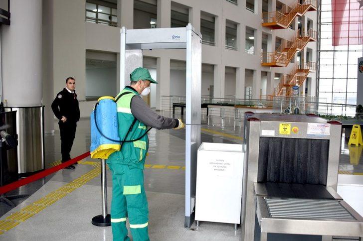 Malatya Büyükşehir Belediyesi korona virüs önlemini arttırdı G4