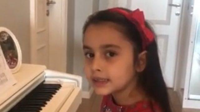 Çocuklar çektikleri video ile  uyardılar ’Evde Kalın’