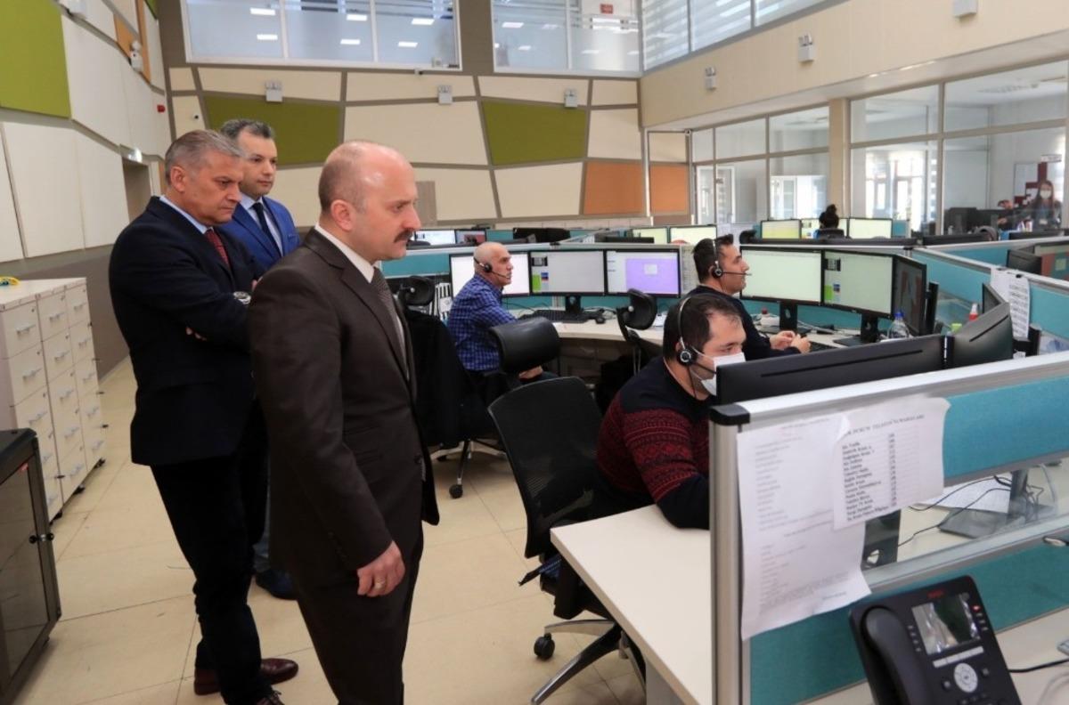 Vali Varol&rsquo;dan &rsquo;Vefa İletişim Merkezi&rsquo;nde inceleme