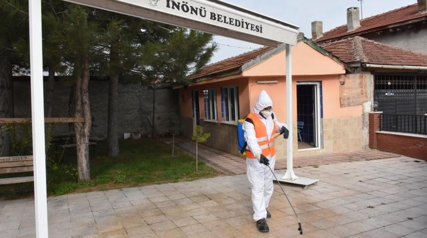 İn&ouml;n&uuml; Belediyesi koronavir&uuml;se karşı teyakkuzda
