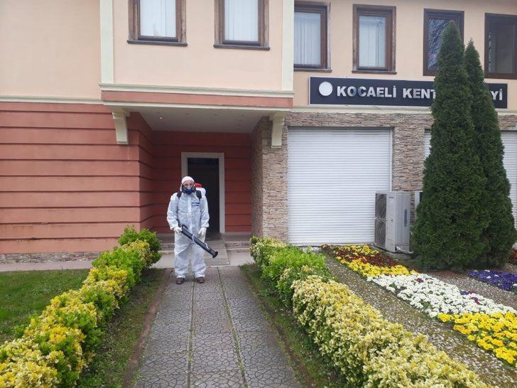 Başkan Büyükakın’ın talimatıyla her yer dezenfekte ediliyor G2