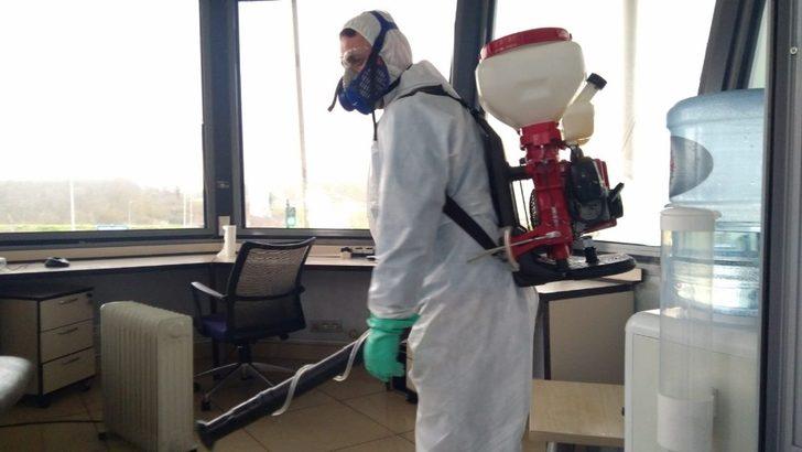 Başkan Büyükakın’ın talimatıyla her yer dezenfekte ediliyor G4