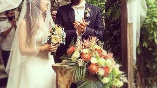 Zeynep Çamcı Serhat Bayram evlendi