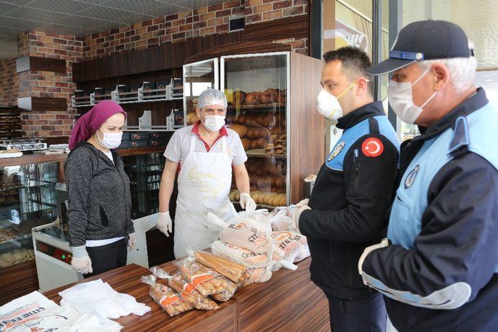 Erdemli’de fırın ve bakkallarda ambalajlı ekmek denetimi G3