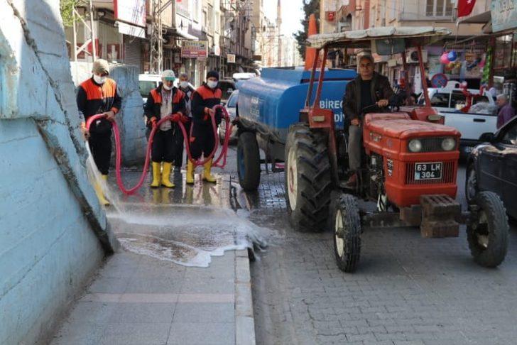 Birecik’te kentin her noktası dezenfekte ediliyor G4