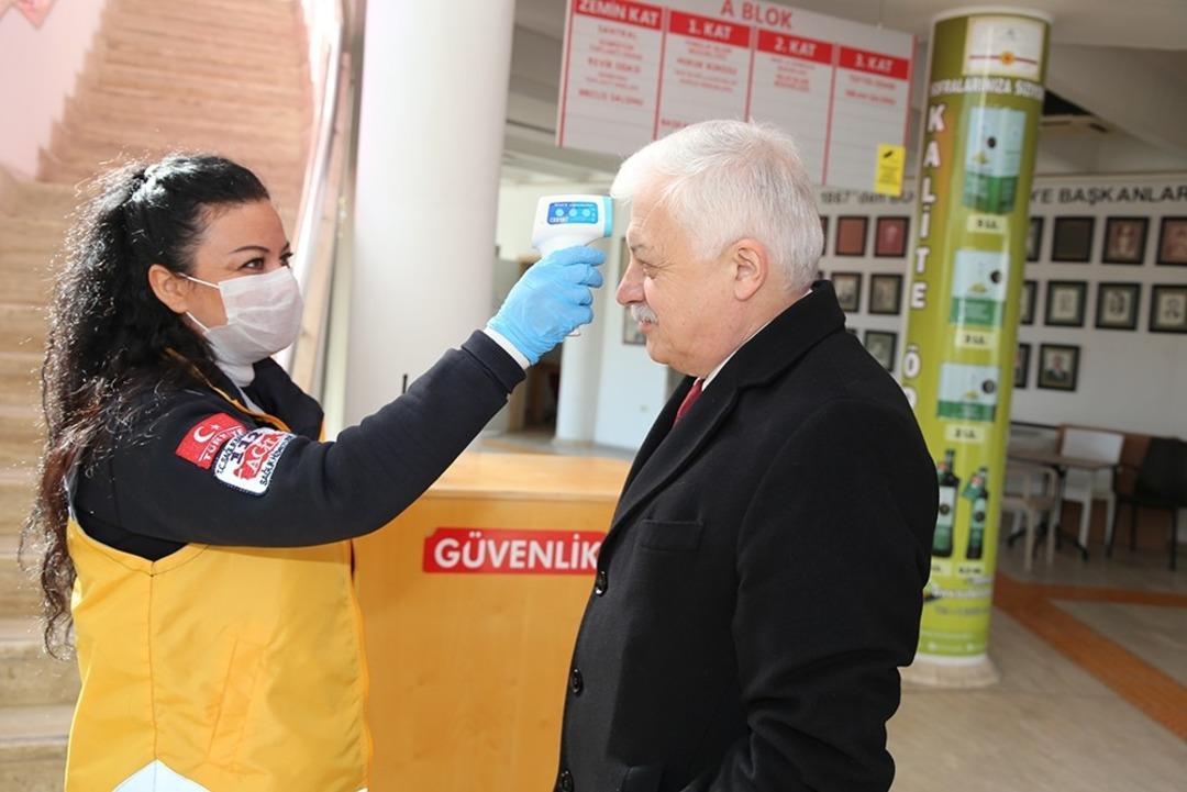 Burhaniye&rsquo;de kriz masası kuruldu