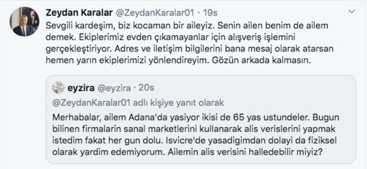 Yaşlılara alışveriş desteği sınırları aştı