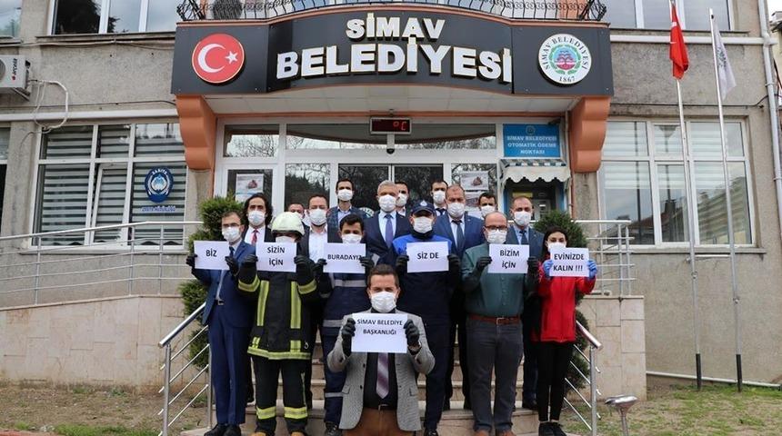 Başkan Bi&ccedil;er&rsquo;den &lsquo;Evinizde kalın&rsquo; &ccedil;ağrısı