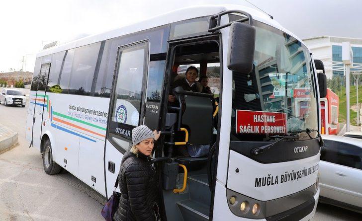 Muğla’da 11 ilçede sağlık çalışanlarına ücretsiz servis G2