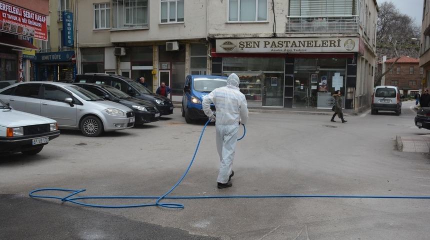 Sinop&rsquo;ta dezenfekte işlemleri s&uuml;r&uuml;yor