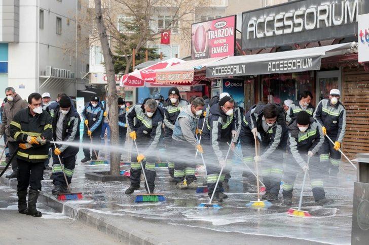 Nevşehir’de dezenfekte seferberliği sürüyor G2