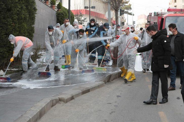 Nevşehir’de dezenfekte seferberliği sürüyor G4