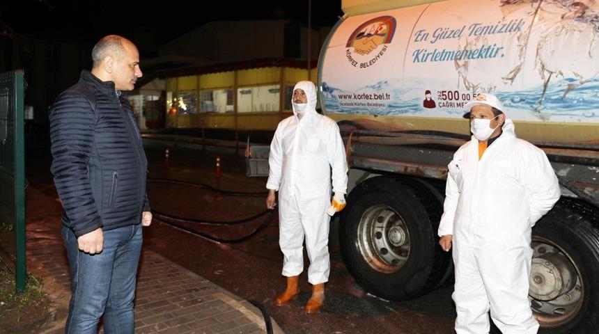 Başkan S&ouml;ğ&uuml;t&rsquo;ten &lsquo;korona vir&uuml;s&rsquo; mesaisi