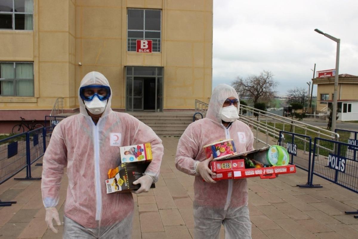 Kızılay &Ccedil;orlu Şubesi adeta seferberlik ilan etti