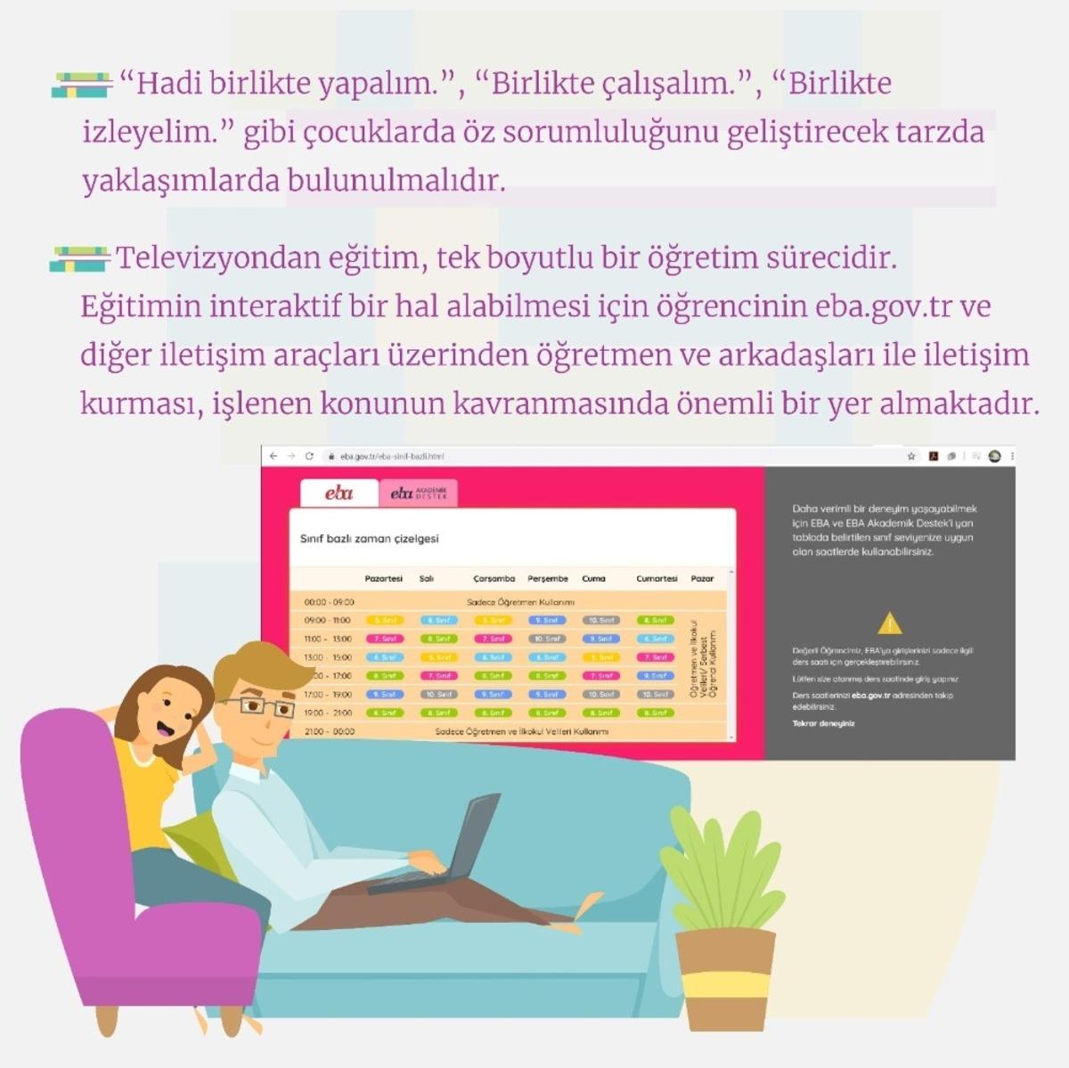 Anadolu &Uuml;niversitesinden TV ile &ouml;ğretime y&ouml;nelik tavsiyeler