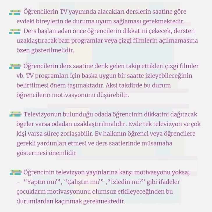 Anadolu Üniversitesinden TV ile öğretime yönelik tavsiyeler G2