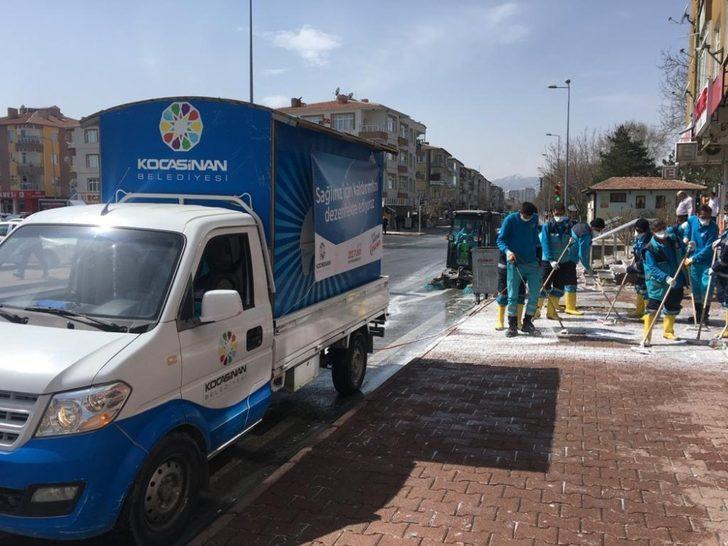 Kocasinan’da 130 personel ile mahalleler dezenfekte ediliyor G2