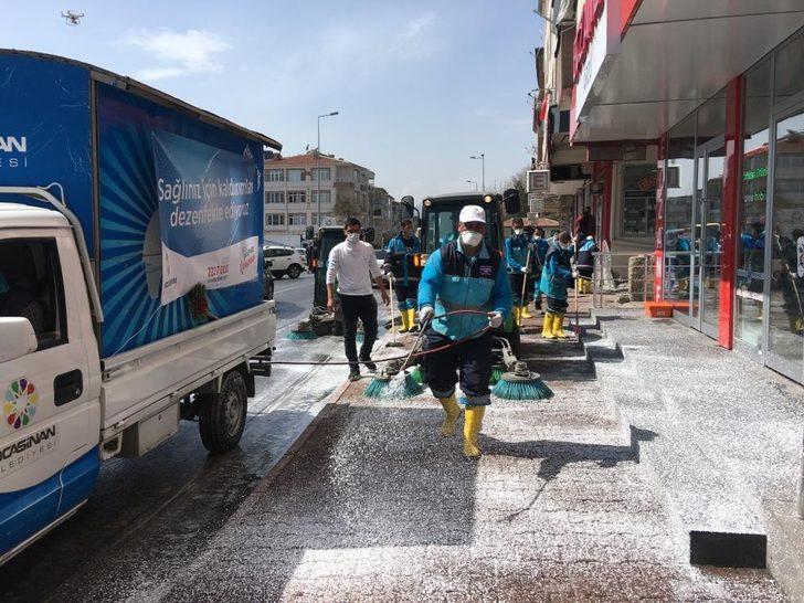 Kocasinan’da 130 personel ile mahalleler dezenfekte ediliyor G4
