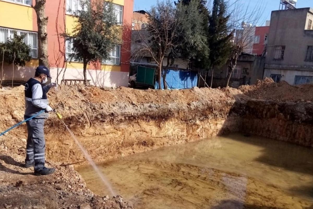 Haşereyle m&uuml;cadele &ccedil;alışmalarına devam