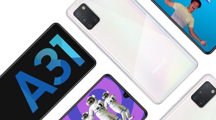 Dev bataryalı dört kameralı: Samsung Galaxy A31 tanıtıldı! İşte özellikleri