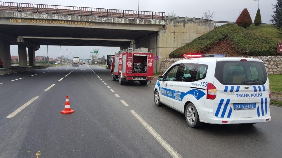 Tankerden sızan gaz paniğe neden oldu