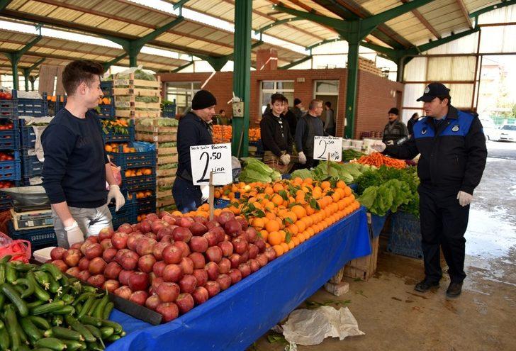 Karatay’da pazar yerlerinde denetim G2