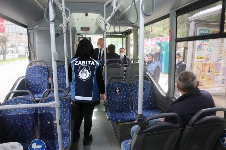 Mardin’de toplu taşıma araçlarında korona virüs denetimi G1