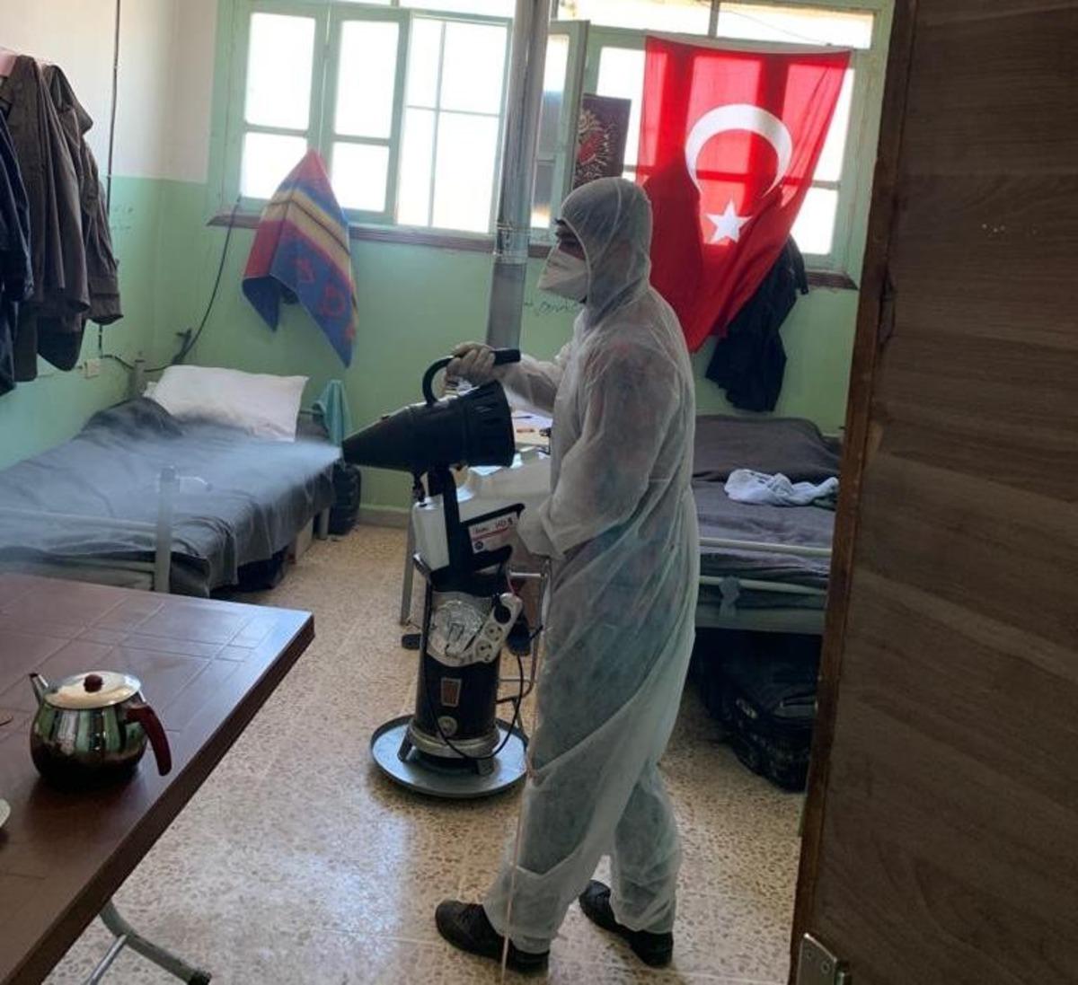 Barış Pınarı b&ouml;lgesinde korona vir&uuml;s tedbiri