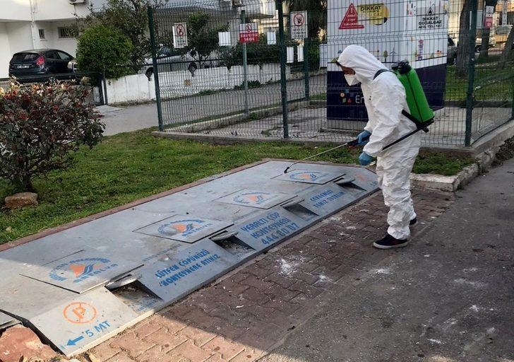 Muratpaşa’da dezenfekte çalışmaları sürüyor G3