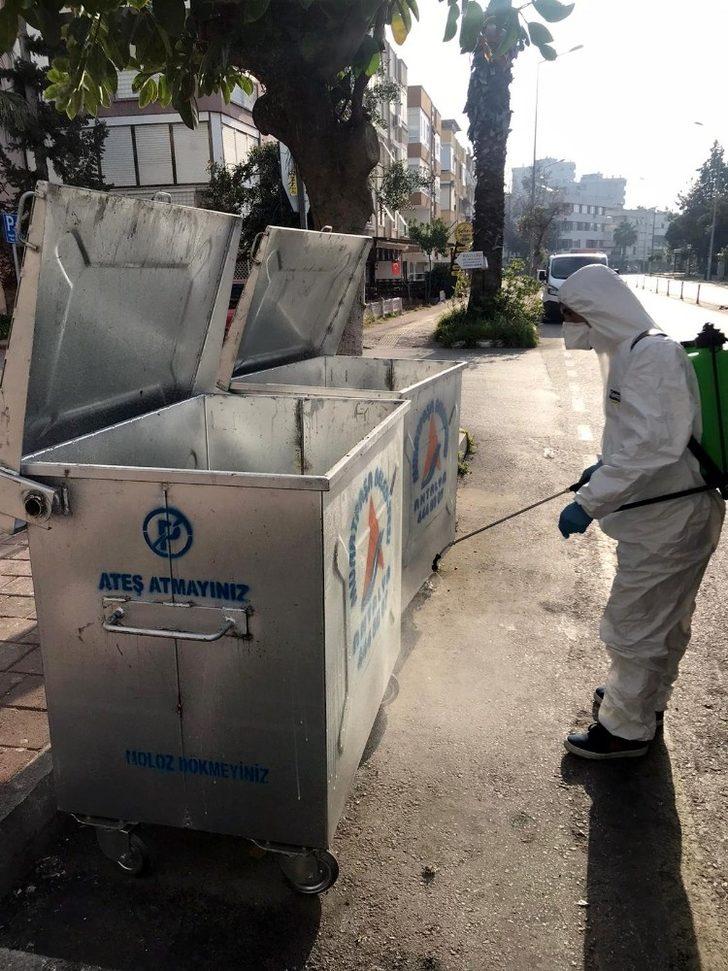 Muratpaşa’da dezenfekte çalışmaları sürüyor G4