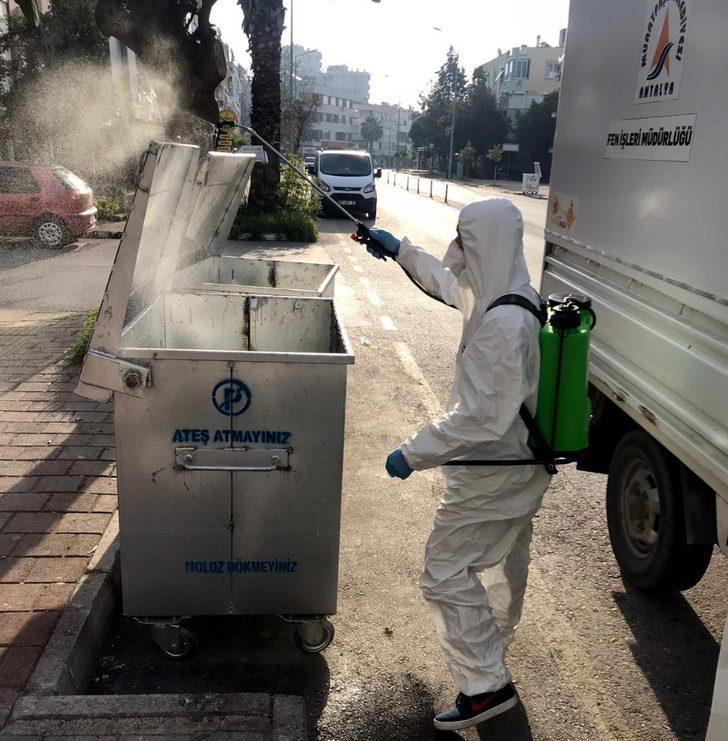 Muratpaşa’da dezenfekte çalışmaları sürüyor G5