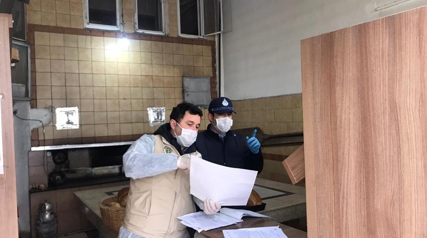 Bafra’da fırınlar denetlendi