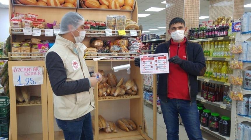 Ekmek satışına korona vir&uuml;s &ouml;nlemi