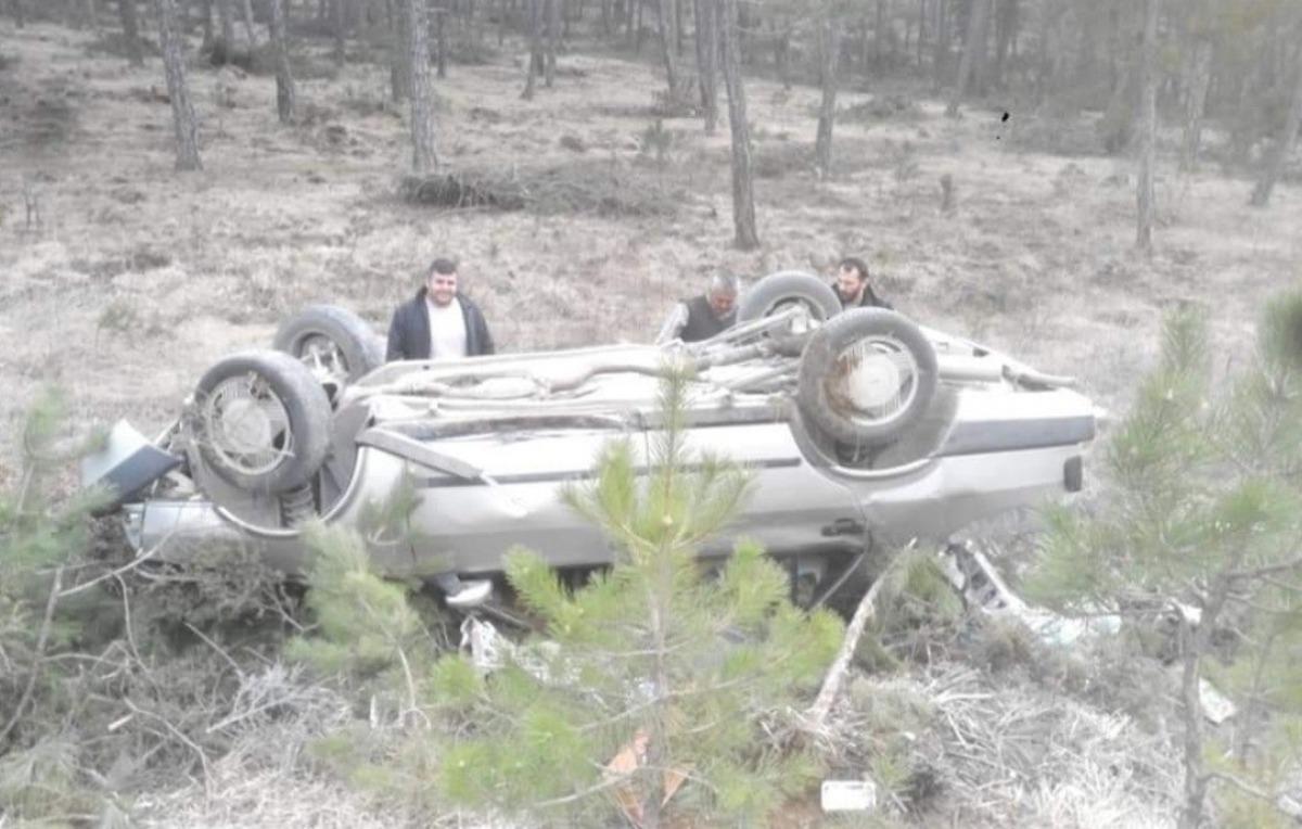 Tavşanlı&rsquo;da trafik kazası: 3 yaralı