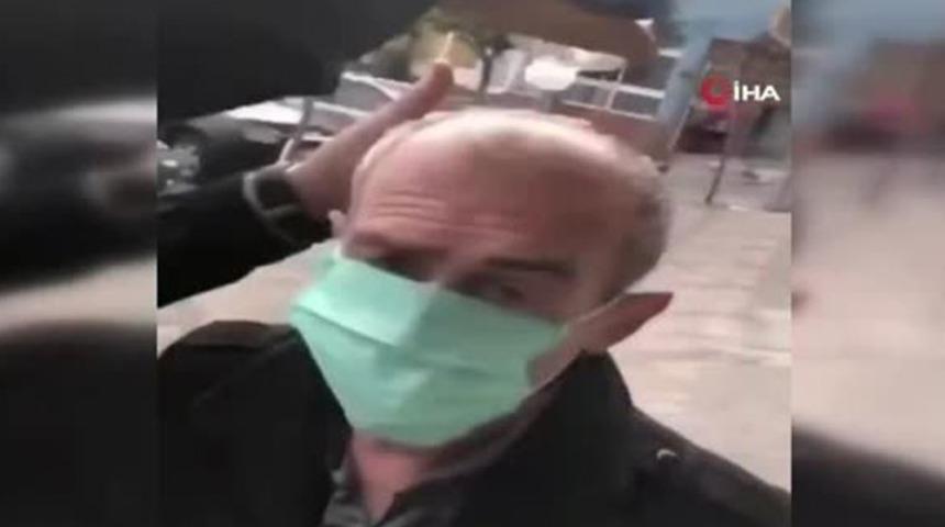 Yaşlı adamının başına kolonya döken şüpheli: Yanlış anlaşılma var, o benim ağabeyim