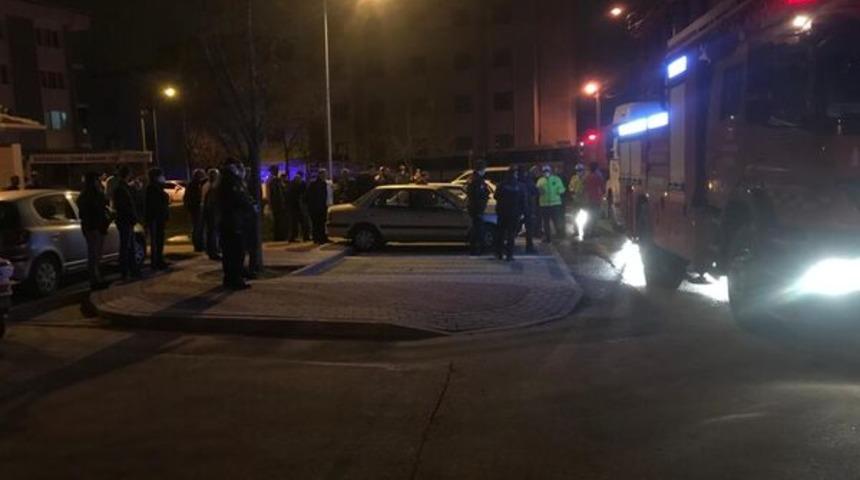 Yangını g&ouml;ren 'sosyal mesafe' tanımadı