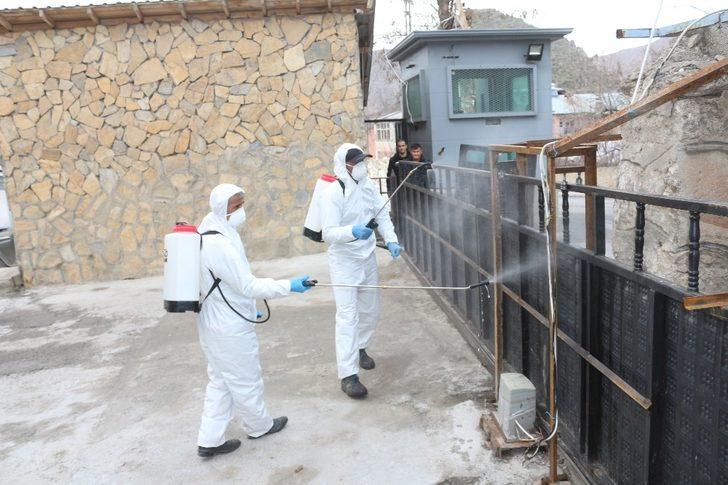 Çukurca’da dezenfekte çalışması G2