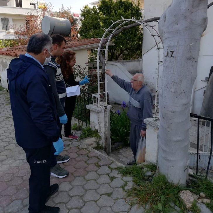 Didim’de sokağa çıkamayanların ihtiyaçları gideriliyor G1